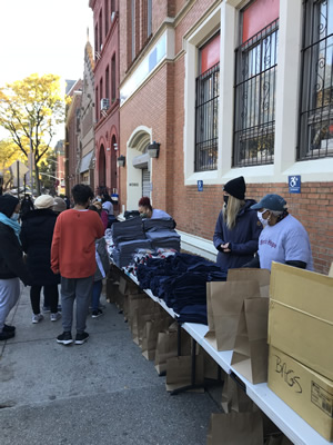 read more about our winter 2021 clothing donation